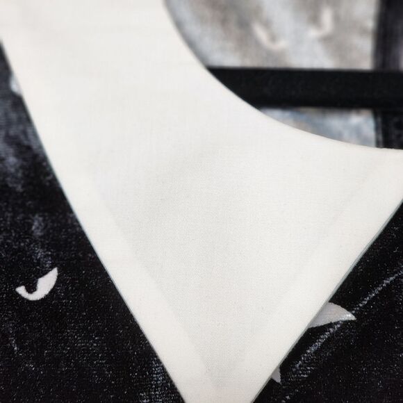 2X 18W 20W Torrid Black Velvet Collard Disney Haunted Mansion Dress Pocket Mini - Picture 5 of 11